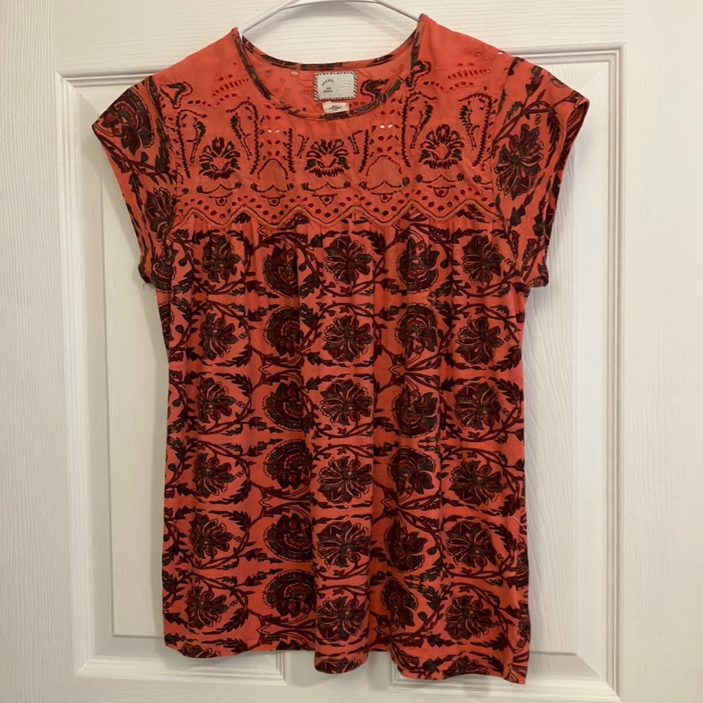 Anthropologie 9-H15 STCL t-shirt, size XS.